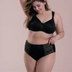 Reggiseno con coppette Havanna nero