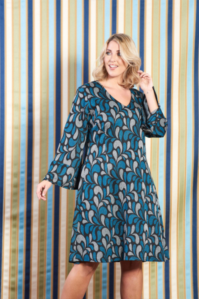 Abito Isabel con stampa