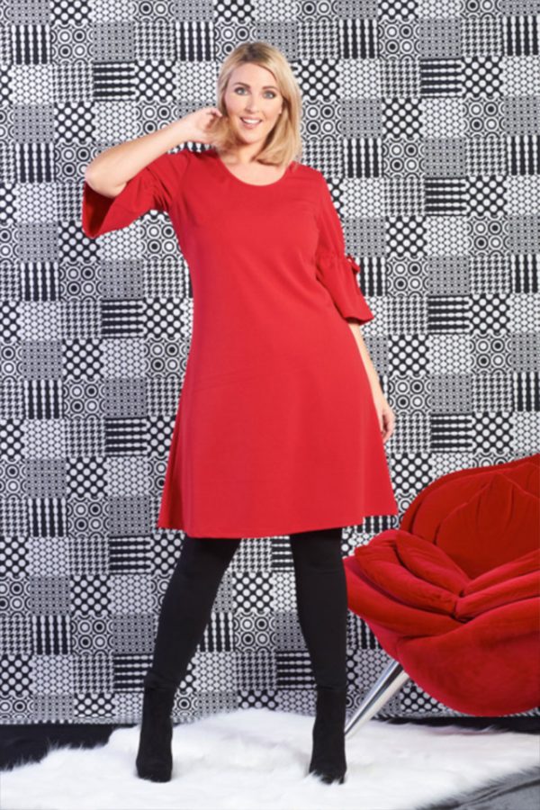 Abito Rebecca rosso