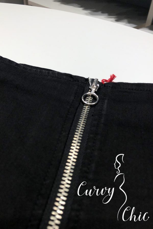 LIZ Gonna jeans con cerniera Curvy Chic