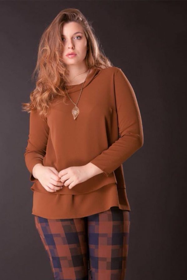 Casacca con collo ad anello Asia