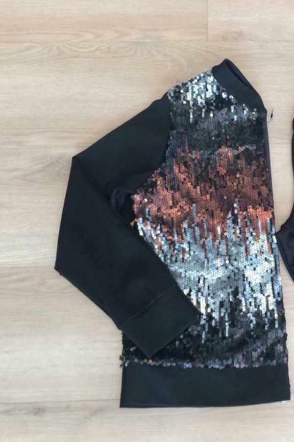 Felpa Luce con pailettes