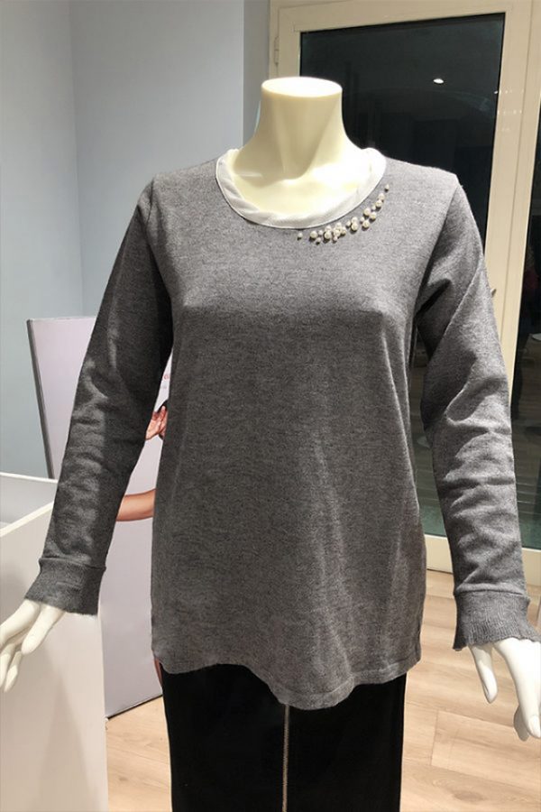 Maglione Romeo con perle