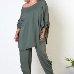 Completo Perla in morbido jersey di cotone
