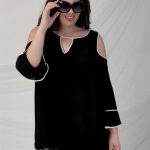 Casacca Greta con scollatura a V