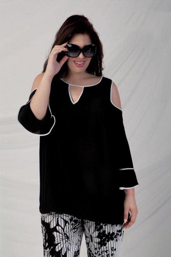 Casacca Greta con scollatura a V